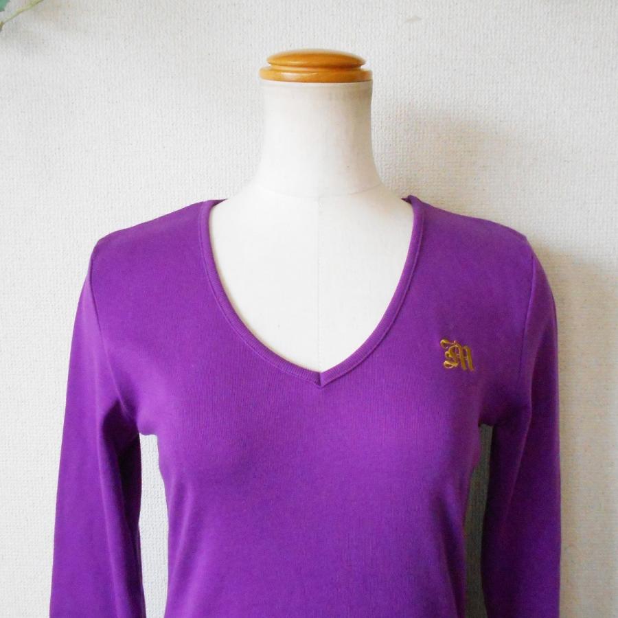 新品 タグ付き sohy gal クロスプラス 長袖 カットソー Vネック T