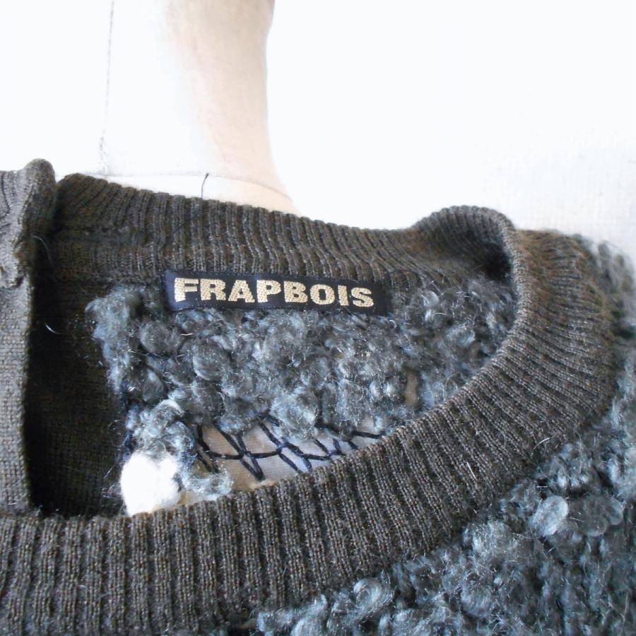 フラボア FRAPBOIS 秋冬 向き レディース 用 バックボタン セーター 1｜mamapocket4976｜07