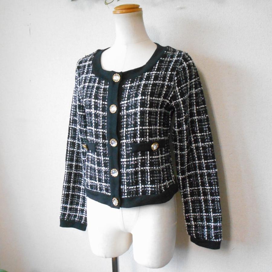 グローウィングリッチ Growing Rich レディース 用 ノーカラー ジャケット 1102 06 リサイクルマーケットママポケット 通販 Yahoo ショッピング