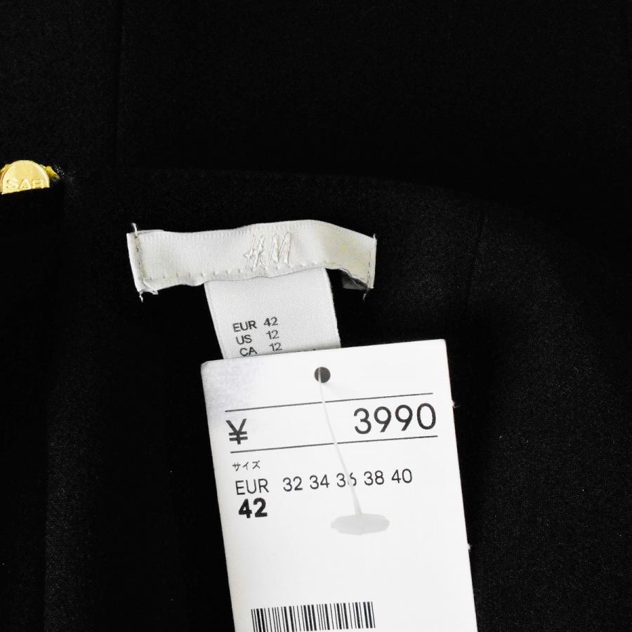 新品 タグ付き 3990円 H&M エイチアンドエム 秋冬 向き スカート 黒 42｜mamapocket4976｜07