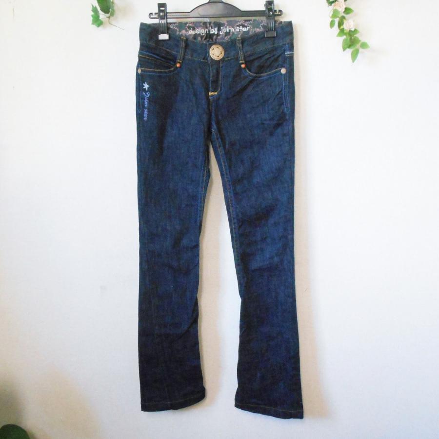 ジェイムスター Jeimstar お花 刺繍 入り レディース 用 デニム ジーンズ 27 15 04 リサイクルマーケットママポケット 通販 Yahoo ショッピング