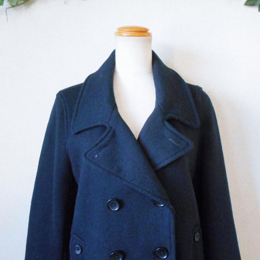 カーニーハウス KEARNEY HOUSE レディース 用 ピーコート Pコート 紺 M