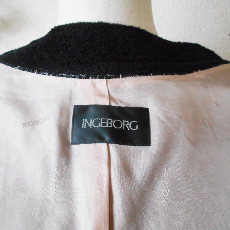 INGEBORG（インゲボルグ） 秋冬 向き お花 モチーフ 付き ツーピース