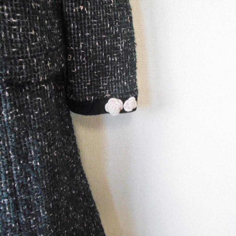 INGEBORG（インゲボルグ） 秋冬 向き お花 モチーフ 付き ツーピース