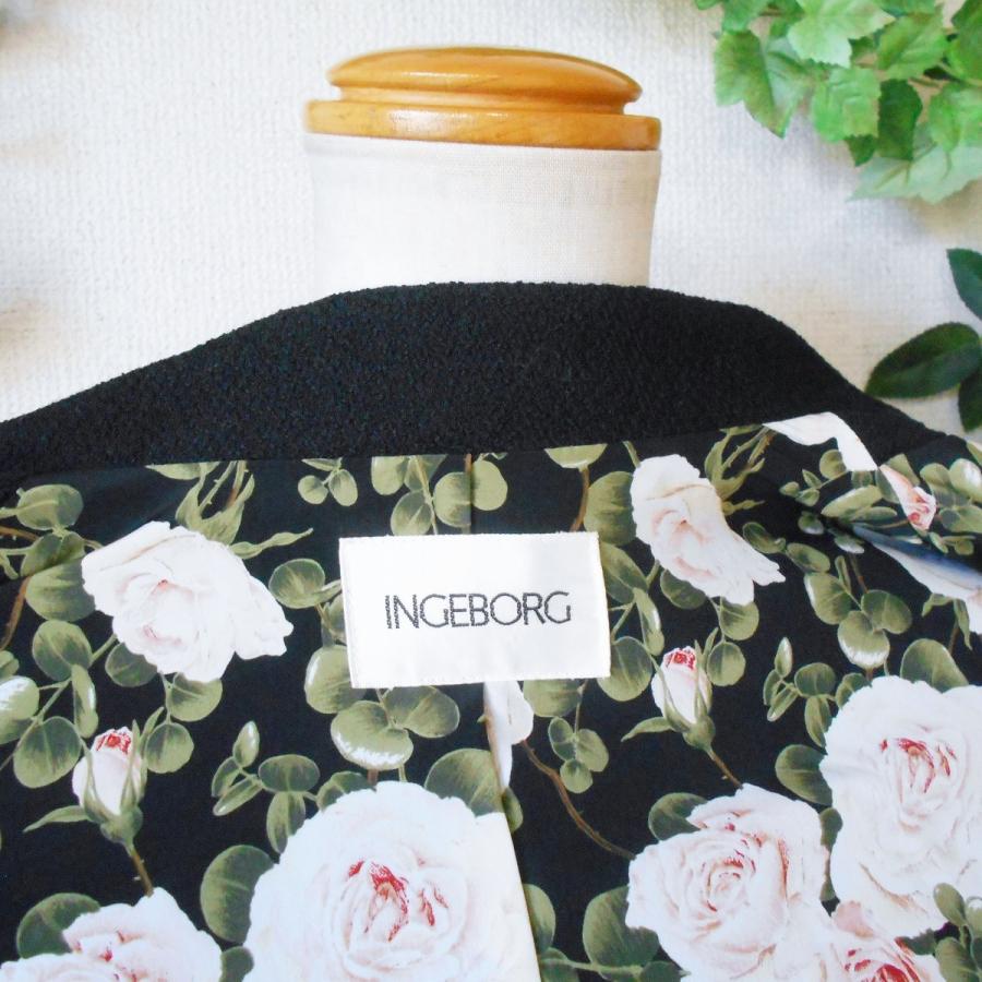INGEBORG（インゲボルグ） 秋冬春 向き シルク 混 フリル 縁取り
