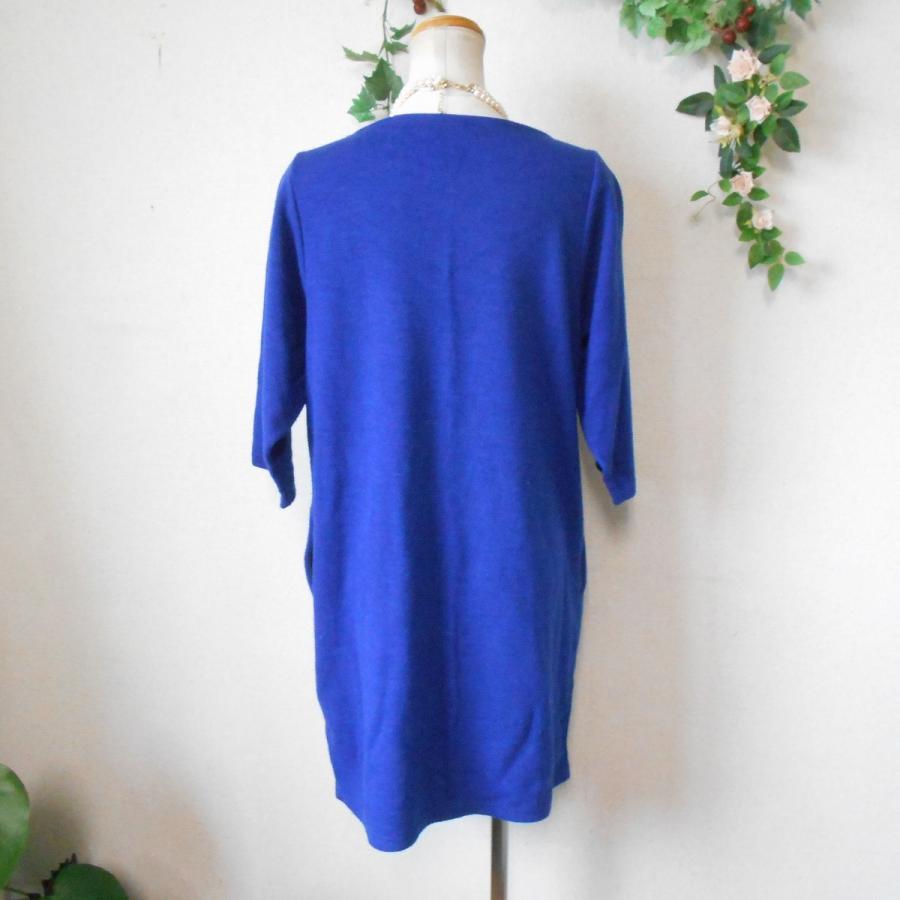 超安い エムドゥ M Deux 秋冬春 ７分袖 ニット ワンピース 38 ワンピース Www We Job Com