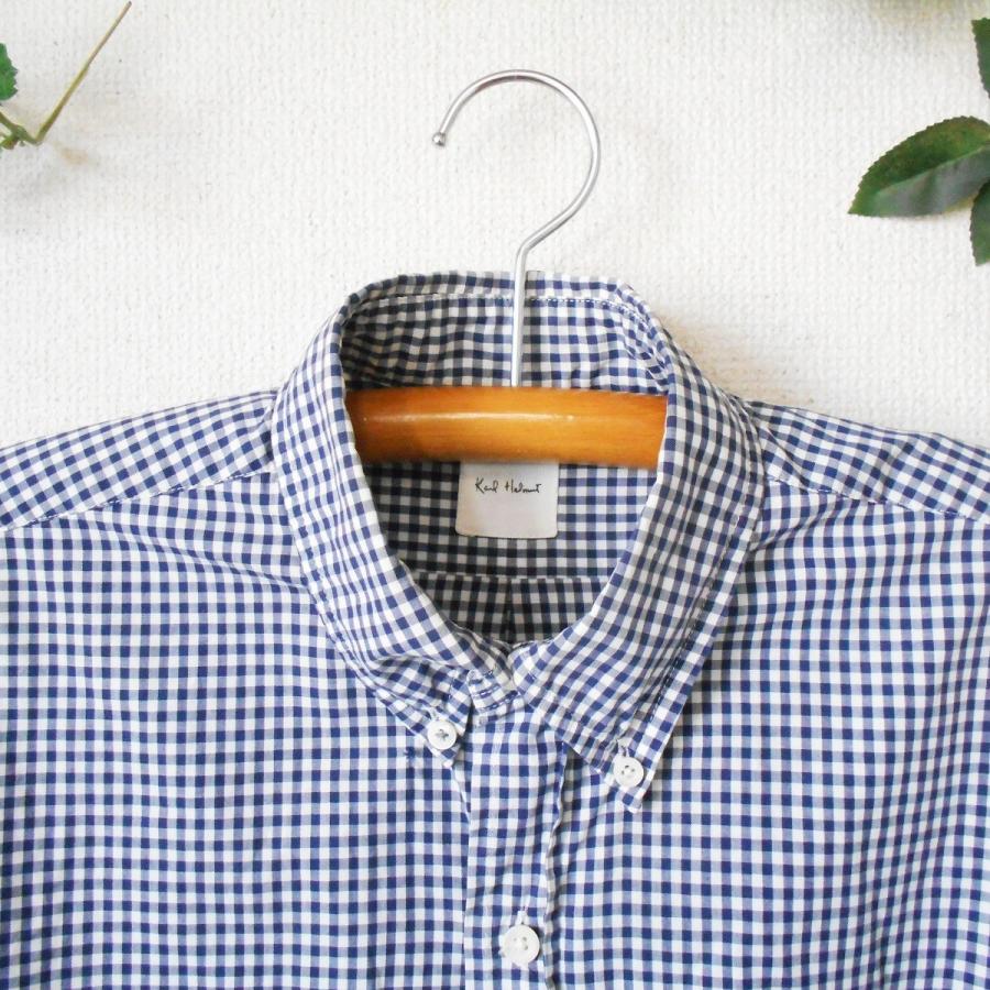 Karl Helmut カールヘルム ボイルドウールワッペン付ハーフコート Karl Helmut カールヘルム ボイルドウールワッペン付ハーフ