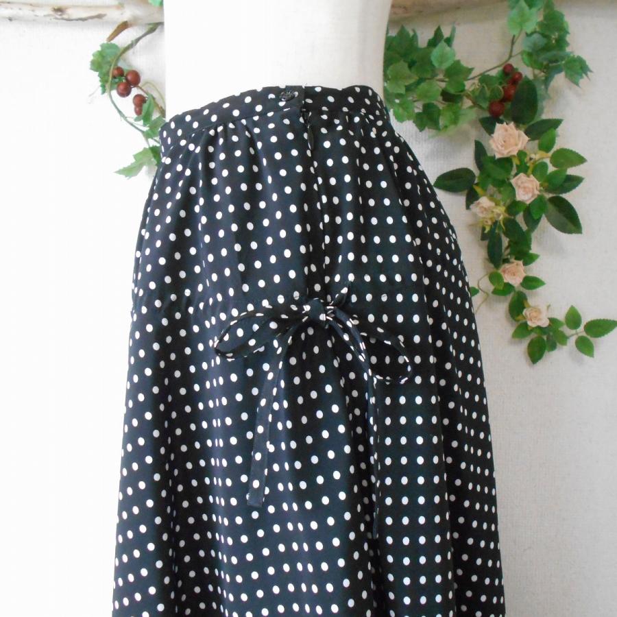 日本売筋品 美品 ピンクハウス PINK HOUSE 裾 レース 使用 リボン の