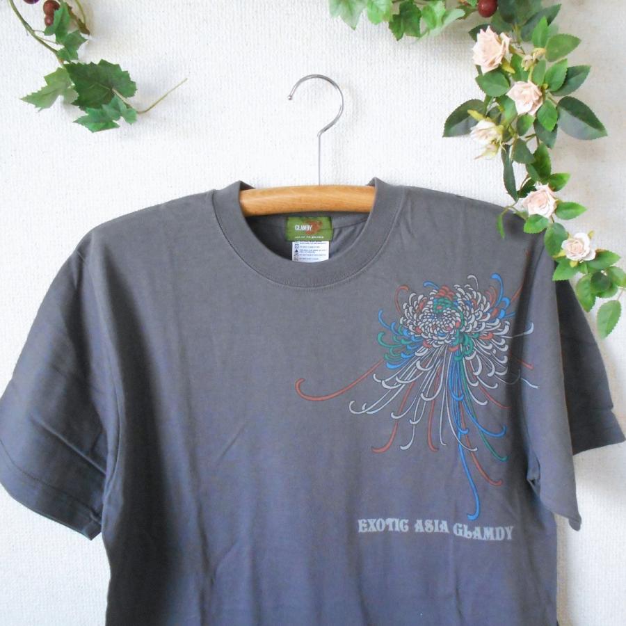 未使用 売れ筋商品|||グラムディ GLAMDY 和柄 花柄 プリント 半袖 Tシャツ カットソー S 未使用 グラムディ GLAMDY 和柄 花柄 プリント 半袖 Tシャツ