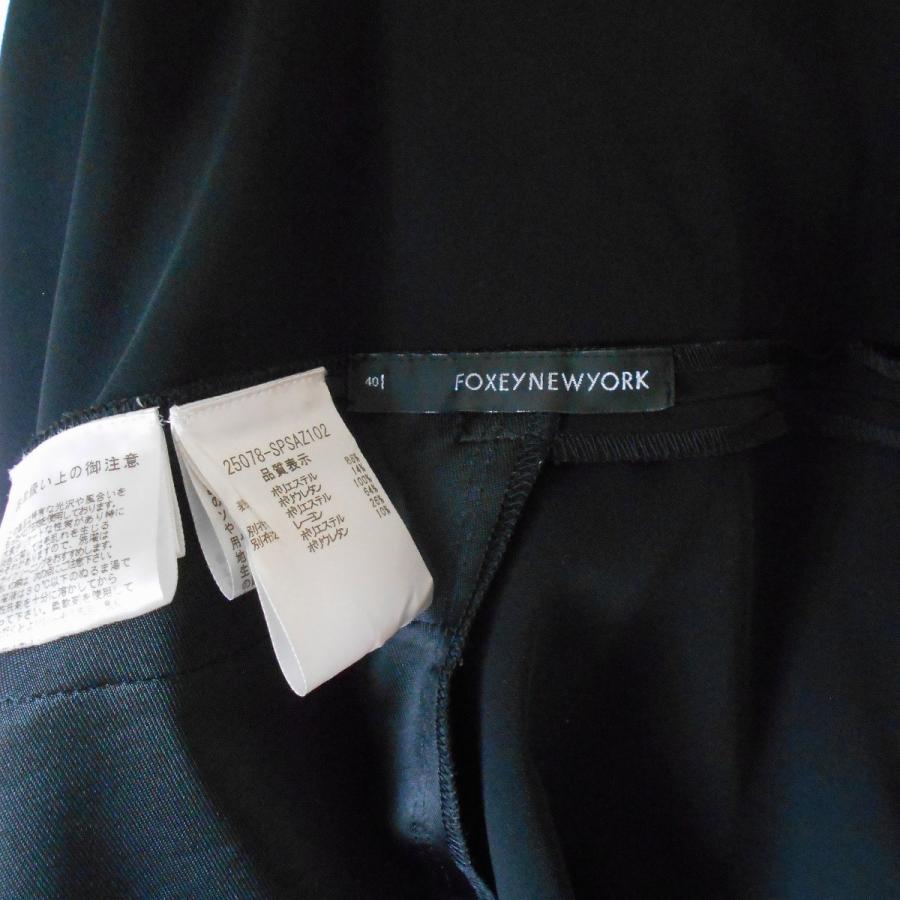 FOXEY NEW YORK 美品 フォクシー ニューヨーク お袖 シフォン FOXEY NEW YORK 美品 フォクシー ニューヨーク お袖 シフォン