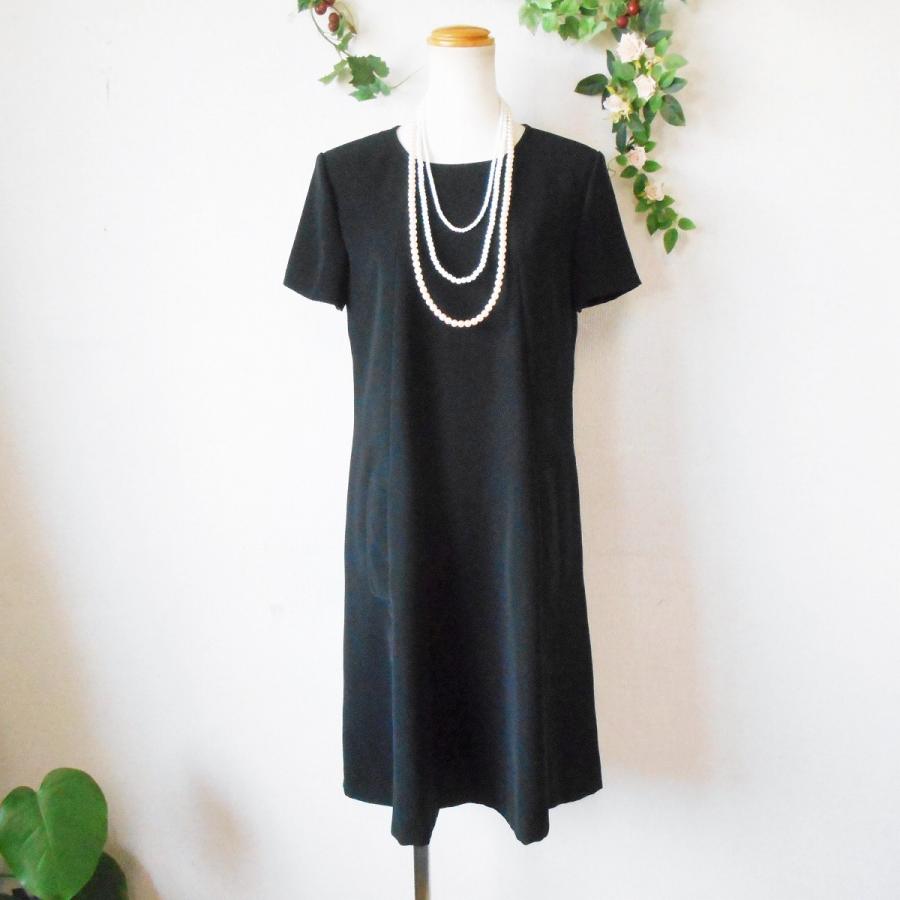 美品 フォクシー ニューヨーク Foxey New York シンプル で 上品 な ワンピース 黒 日本製 40 09 リサイクルマーケットママポケット 通販 Yahoo ショッピング