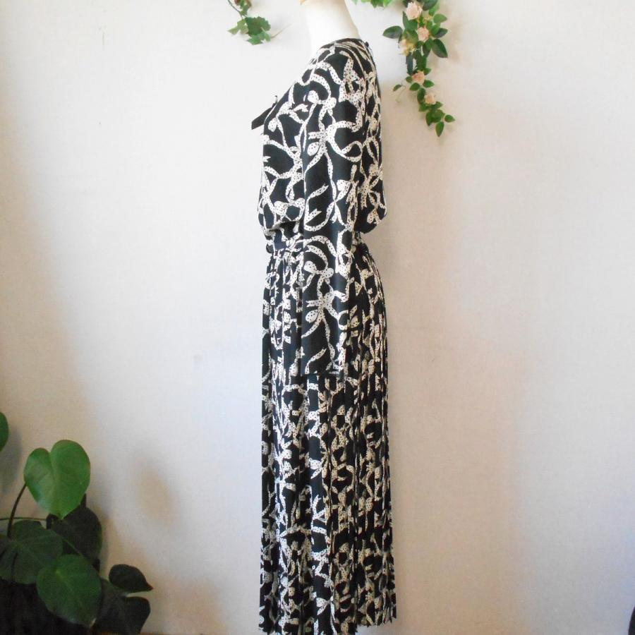 美品 インゲボルグ ロングワンピース 花柄 マキシ フレア ベルト パールボタン インゲボルグ 花柄 マキシ丈 半袖ワンピース ベルト付 フリル パールボタン