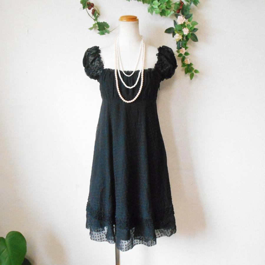 ジルスチュアート Jill Stuart シルク 100 夏 向き 水玉 柄 ワンピース 黒 2 10 リサイクルマーケットママポケット 通販 Yahoo ショッピング