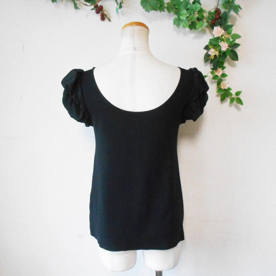 美品 DAISY LIN for FOXEY シアーブラウス ポリエステル 黒 美品 DAISY LIN for FOXEY シアーブラウス ポリエステル 黒