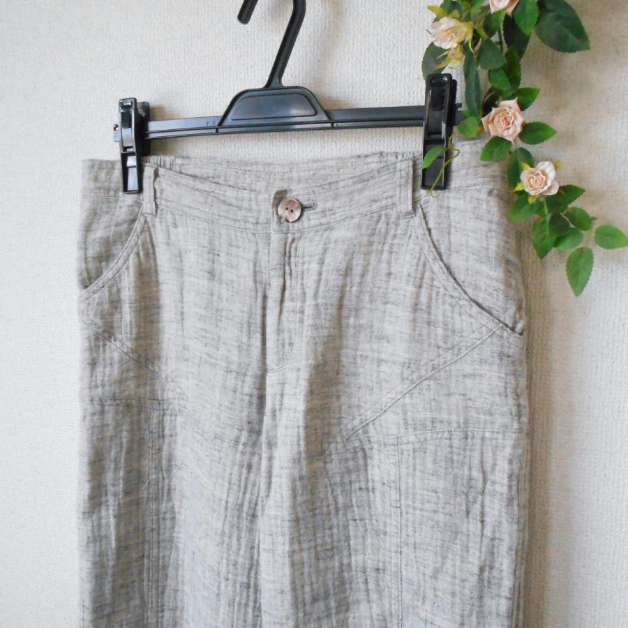 センソユニコ io com ioイオコム　麻パンツ Sensounico イオコムイオ io comme センソユニコ sensounico 麻 混 春