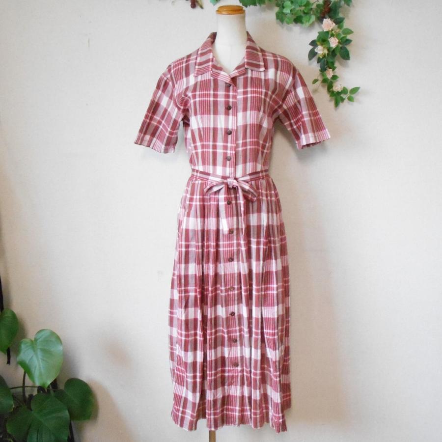 フォーティーファイブ アールピーエム スタジオ 45rpm Studio チェック の シャツカラー ワンピース 07 リサイクルマーケットママポケット 通販 Yahoo ショッピング
