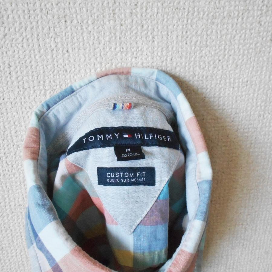 トミーヒルフィガー TOMMY HILFIGER メンズ 用 カラフル チェック 