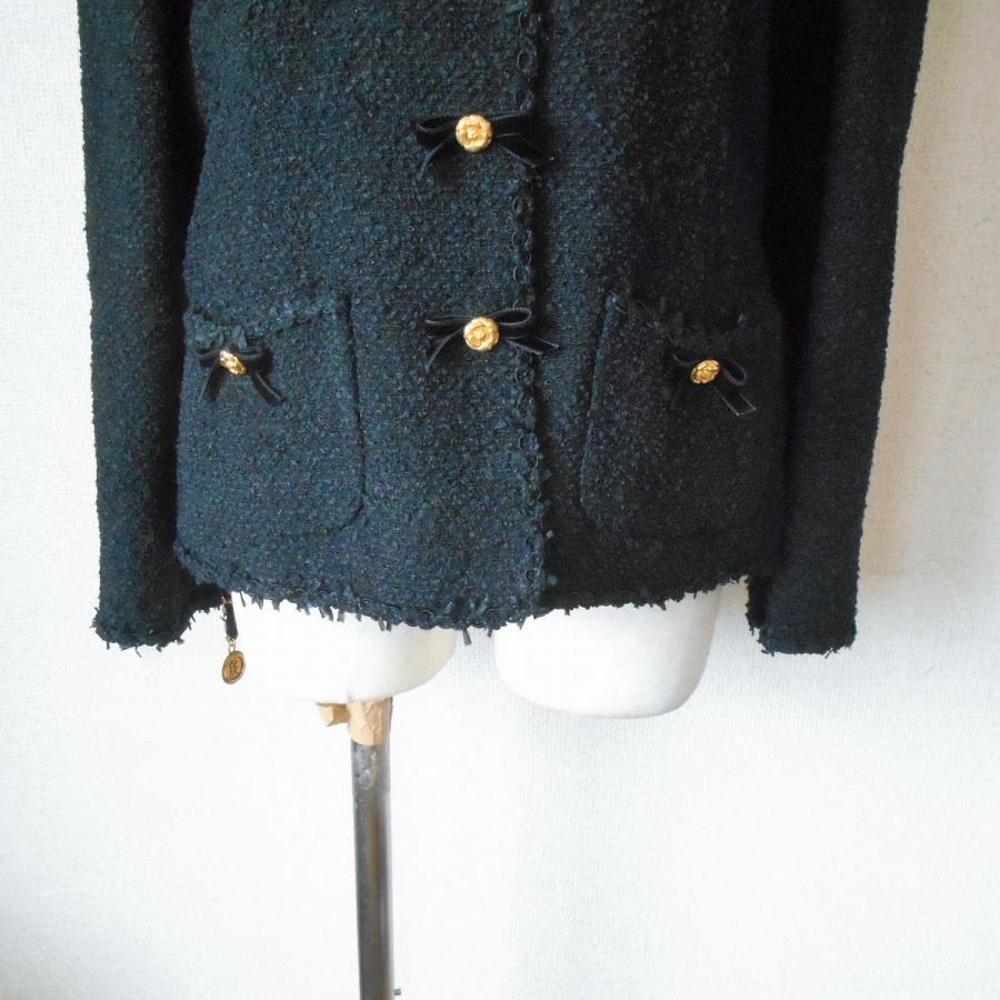 美品☆ INGEBORG インゲボルグ ピコフリル ジャケット INGEBORG 美品 インゲボルグ 秋冬春 チェーン 付き ブレード