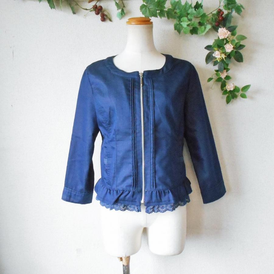 美品 レストローズ LEST ROSE 裾 フリル & レース の 可愛い ノー 
