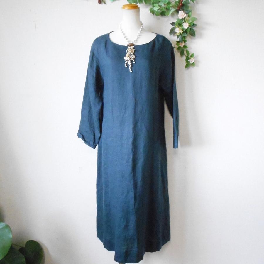 スタジオクリップ フレンチリネン ノルマンディ Studio Clip French Linen Normandie 麻 100 ナチュラル ワンピース F 04 リサイクルマーケットママポケット 通販 Yahoo ショッピング