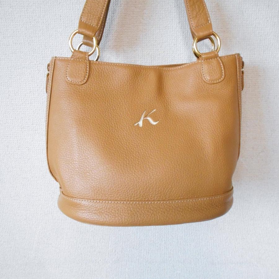 ベビーグッズも大集合 新品 キタムラ トートバッグ 本革 レディース フリンジ付き トートバッグ Slcp Lk