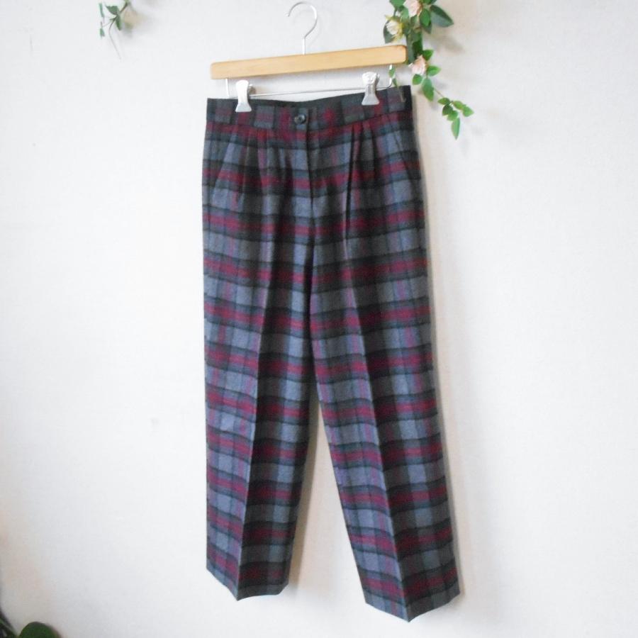 美品 ポールスミス PS PaulSmith 冬 向き レディース 用 パンツ 