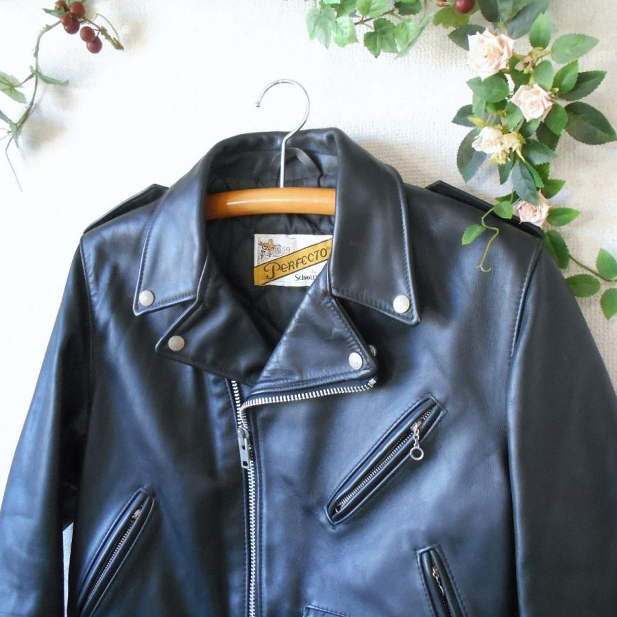 80-90s Schott Perfecto ヴィンテージライダースジャケット Schott N.Y.C（ショット） 80's 〜90's ヴィンテージ / ショット