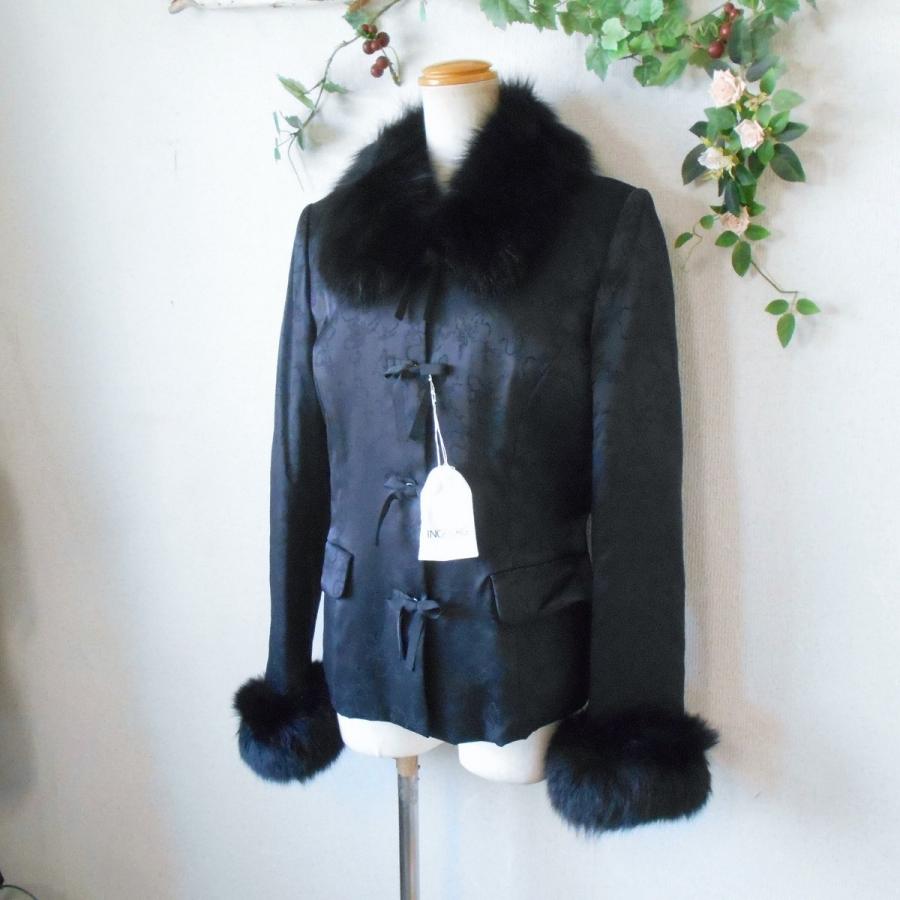 INGEBORG 未使用 インゲボルグ ブルーフォックス 使用 中綿 入り  