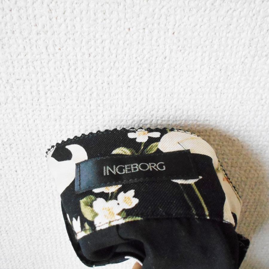 INGEBORG インゲボルグ 秋冬 向き カサブランカ ユリ 花柄 INGEBORG インゲボルグ 秋冬 向き カサブランカ ユリ 花柄