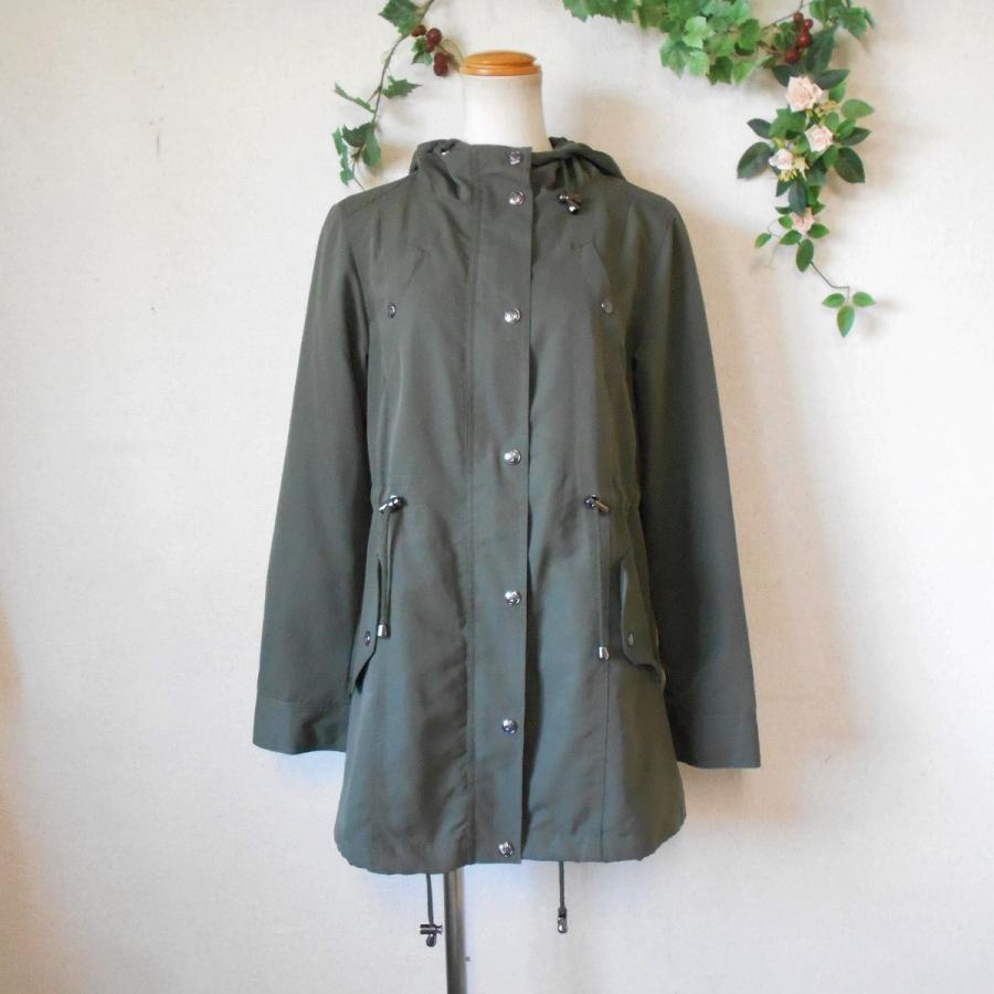 送料無料 ドマン Demain 秋冬春 レディース 用 ミリタリー 風 ジャケット コート パーカー M