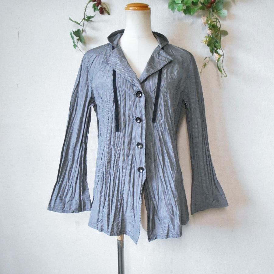 美品　t.bセンソユニコ コーデュロイ　ボタンデザインコート　グレー　サイズ38 美品 t.bセンソユニコ コーデュロイ ボタンデザインコート