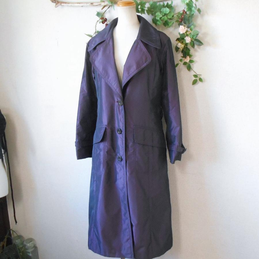 Aquascutum ナイロン　トレンチコート　中綿ライナー　フード　ベルト　L Aquascutum ナイロントレンチコート中綿ライナーフードベルトL