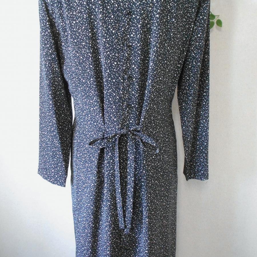 未使用 カネコイサオ KANEKO ISAO 腰 リボン 付き ロング 丈  