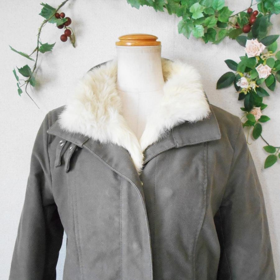 組曲（KUMIKYOKU） ラビット ファー 使用 中綿 入り ライナー付