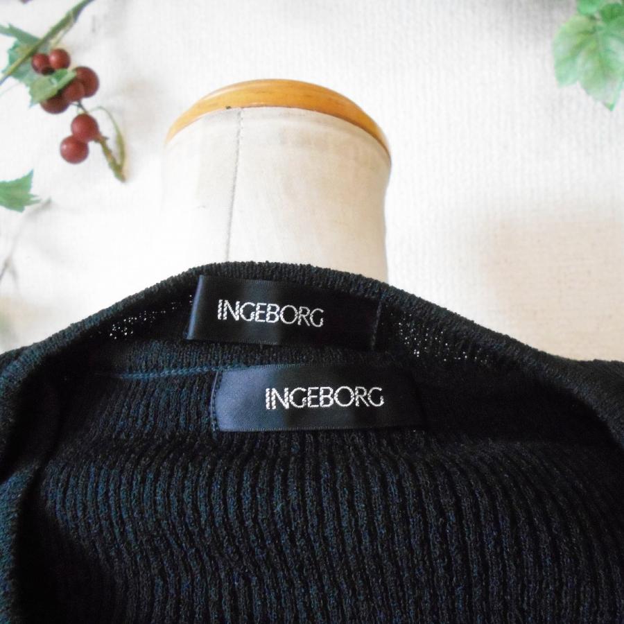 INGEBORG 未使用 インゲボルグ 刺繍 入り カットソー