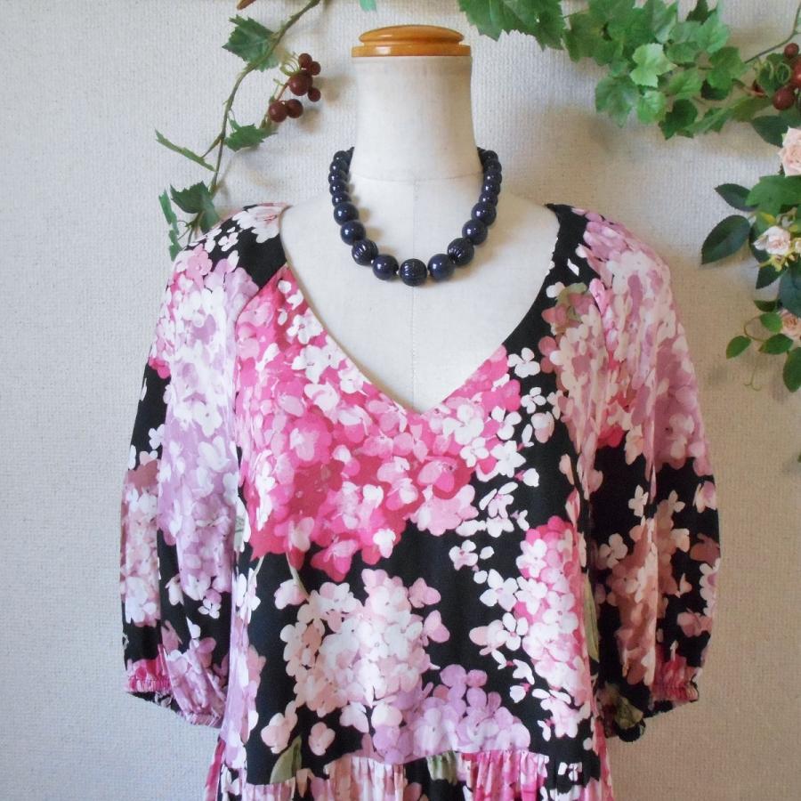 【新品未使用】pui フラワーぺプラムワンピース ピンク pui ペプラムワンピース PuiピンクFlowerワンピース♡ PUI ぺプラム