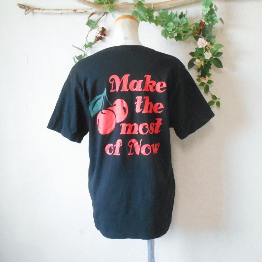 WEGO ウィゴー チェリー プリント の 可愛い 半袖 Tシャツ S 