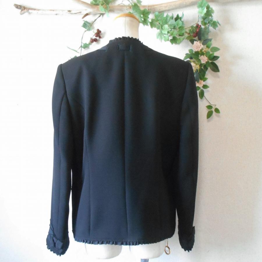INGEBORG インゲボルグ フリル 縁取り レディース 用 ノーカラー INGEBORG インゲボルグ フリル 縁取り レディース 用 ノーカラー