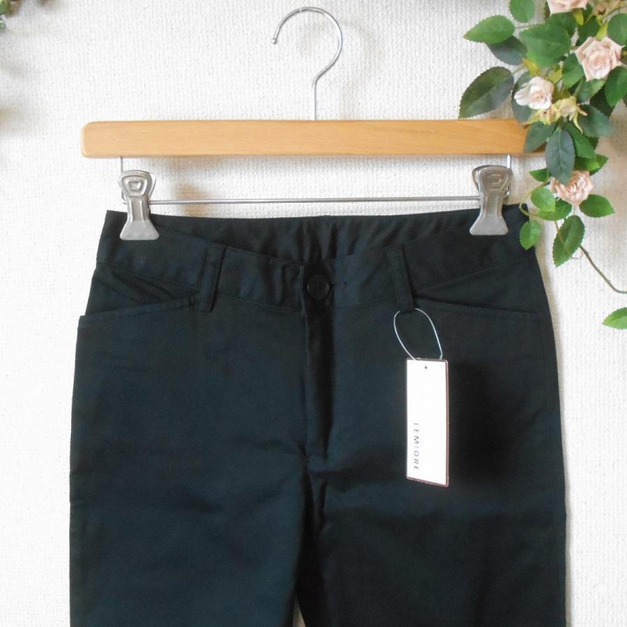 新品 タグ付き レミオーレ LEMIORE レディース 用 7分 クロップド 