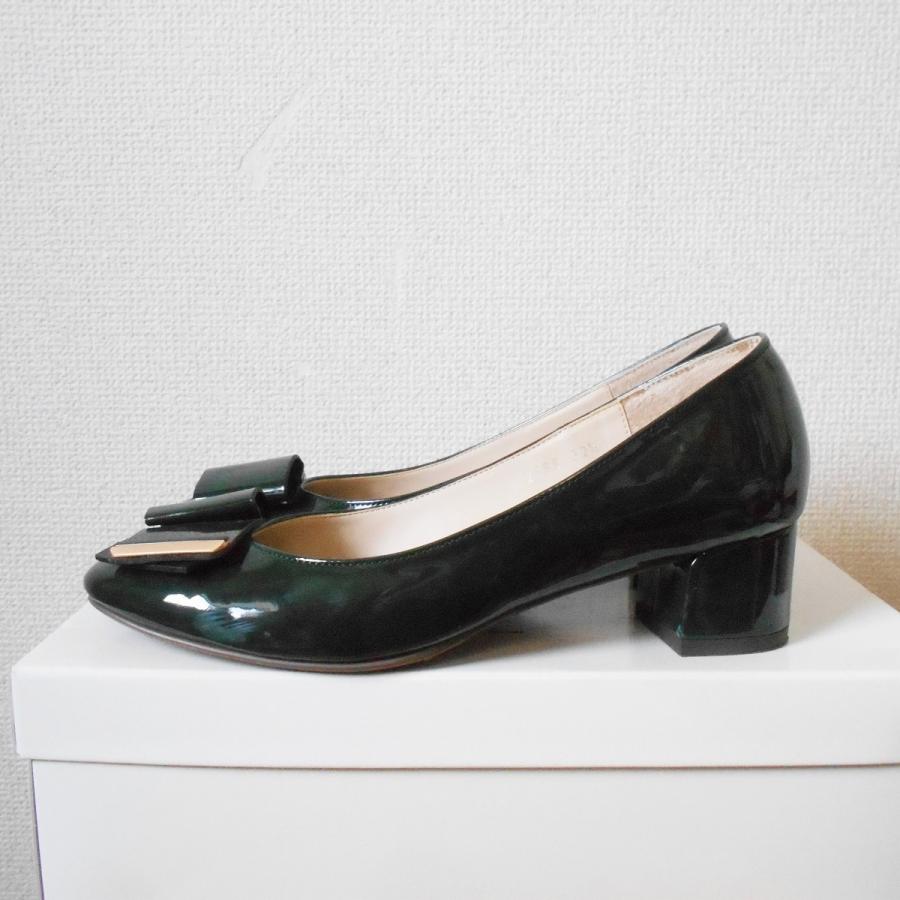 LANVIN en Bleu ランバン オン ブルー 22,5cm エナメル LANVIN en Bleu ランバン オン ブルー 22,5cm エナメル