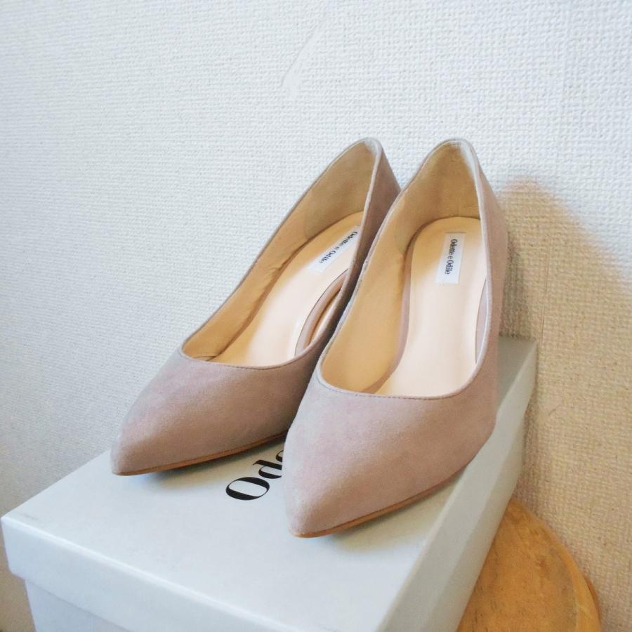 週末セール 新品未使用 オデットエオディール オブリークバックル