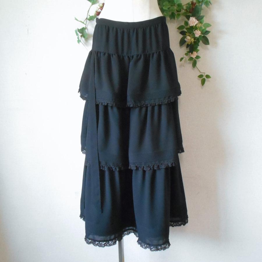 KANEKO ISAO 美品 カネコイサオ たくし上げ 付き レース KANEKO ISAO 美品 カネコイサオ たくし上げ 付き レース