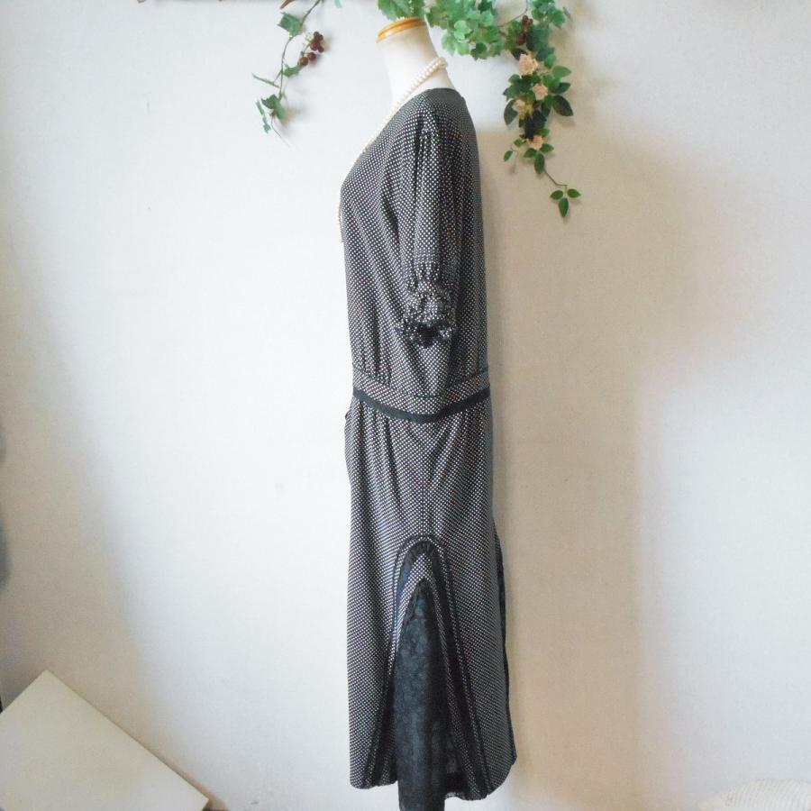 KANEKO ISAO（カネコイサオ） 美品 たくし上げ 付き 水玉 柄