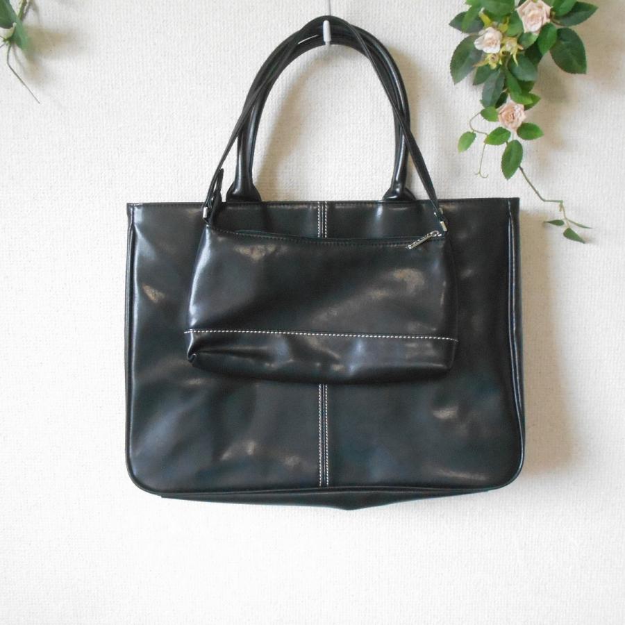 THE GINZA トートバッグ　大きめ　持ち手皮革　新品 美品 ザ・ギンザ THE GINZA レディース 用トート バッグ