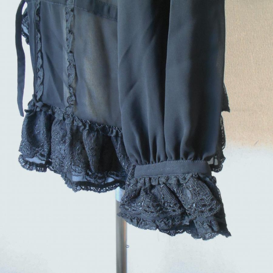 インゲボルグ INGEBORG レース & ピンタック 使用 シースルー オーバー