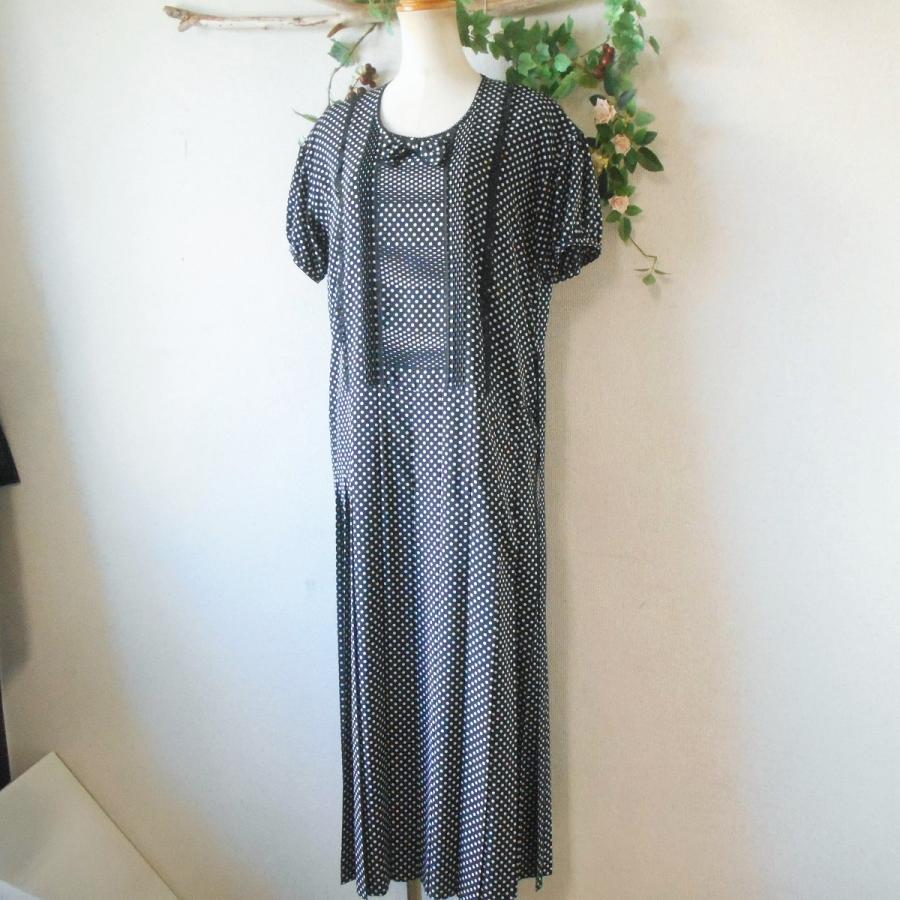 PINK HOUSE 未使用 ピンクハウス ピンタック & プリーツ 使用 水玉 柄  