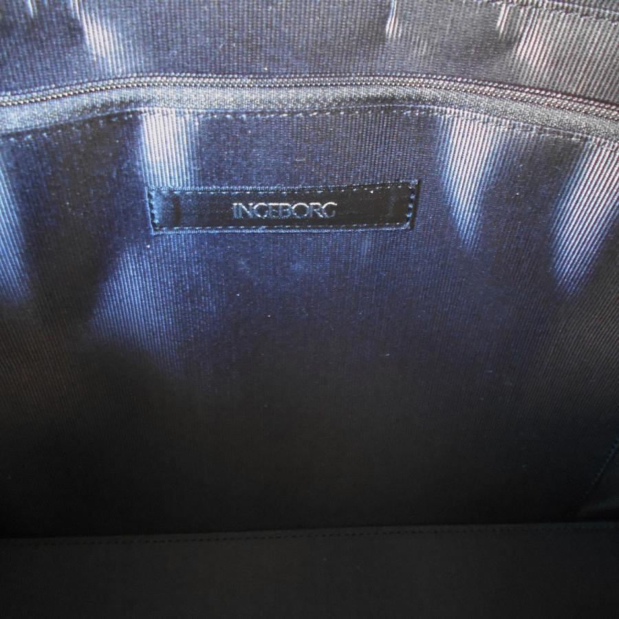 INGEBORG★新品★バックリボンプルオーバー 黒 INGEBORG 未使用 インゲボルグ ベロア リボン 付 キルティング