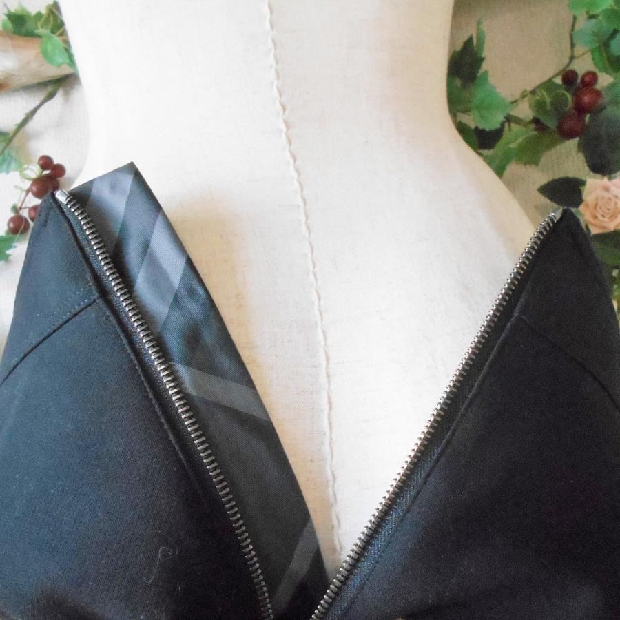 バーバリーロンドンレディーススカート40 G□バーバリー/Burberry LONDON スカート/スリット入り【40】黒