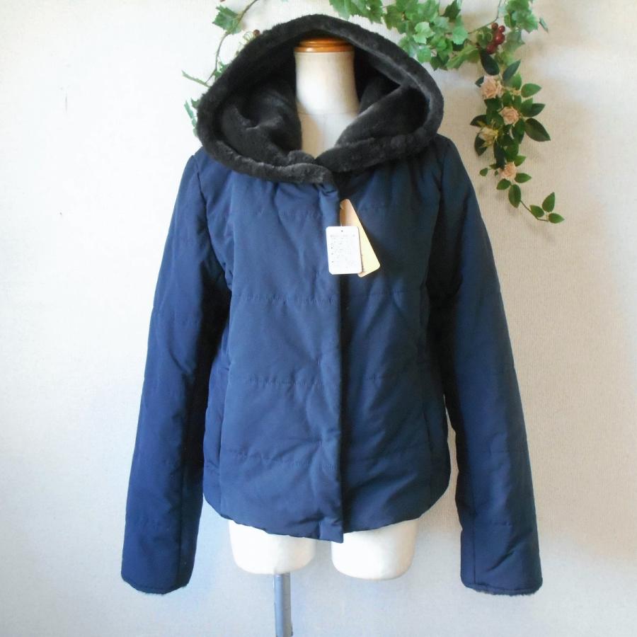 新品 タグ付き セレクション selectione フード 付き 中綿 入り 