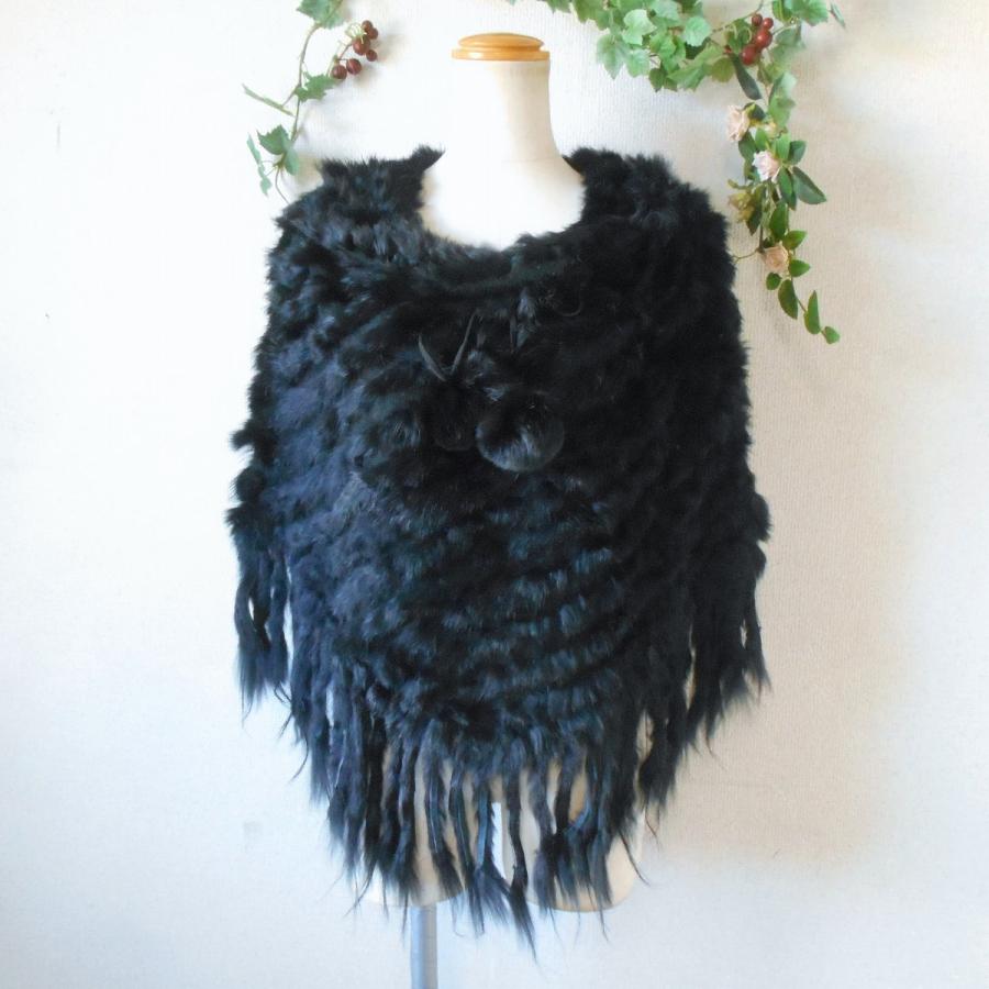 ギャラリービスコンティ ラビットファー コート 黒 ギャラリービスコンティ（GALLERY VISCONTI） ギャラリー ビスコンティ